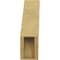 Ekena Millwork 5-inch W x 14-inch D x 18-inch H Funston Rough Cedar Woodgrain TimberThane Knee Brace, Primed BRCUR05X14X18FSTRCPR - alternate 3